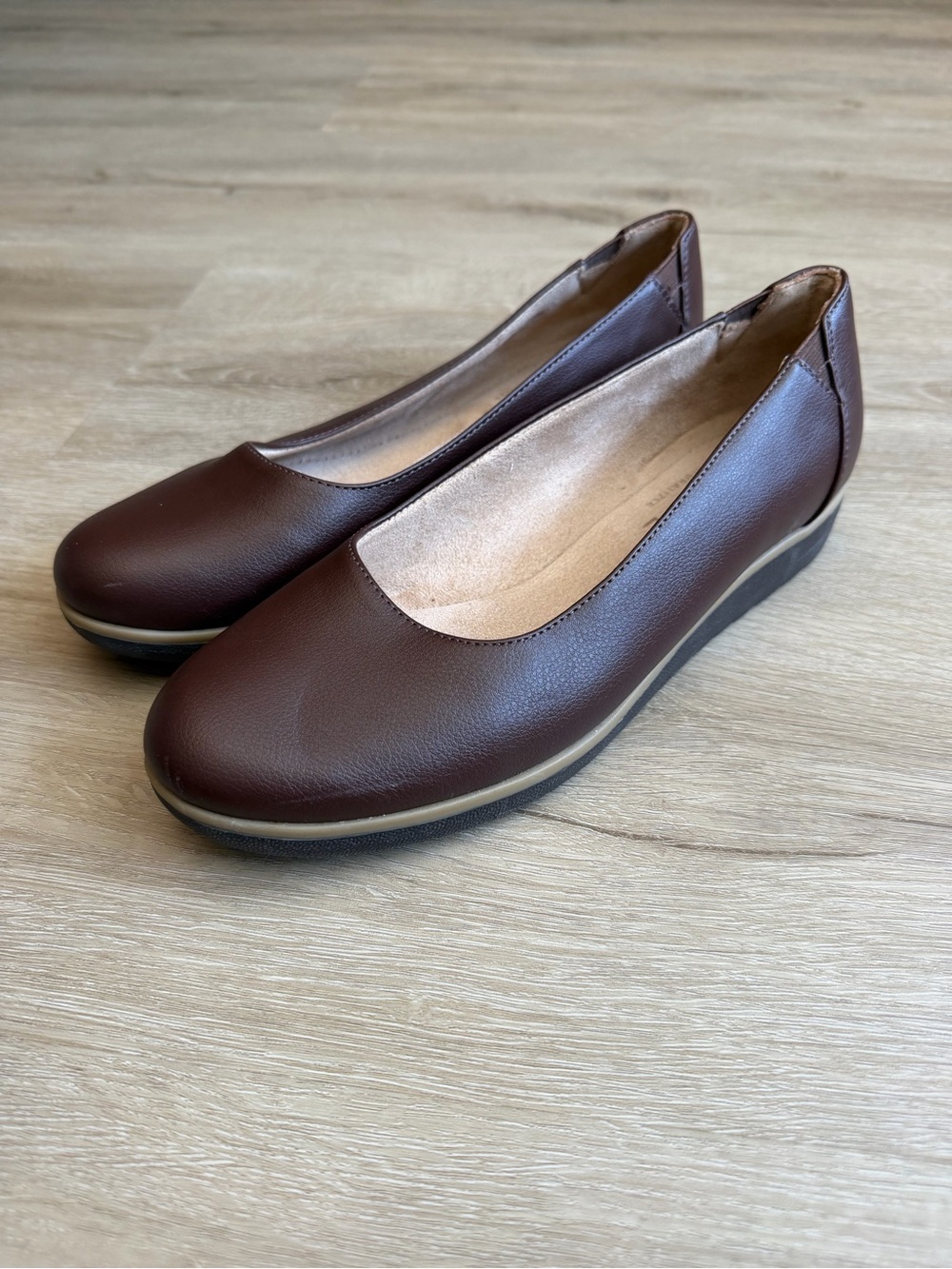 Soul Naturalizer Idea Ballet Brown Medium SZ 8